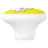 ゼブラ セラミックノブ (側面)