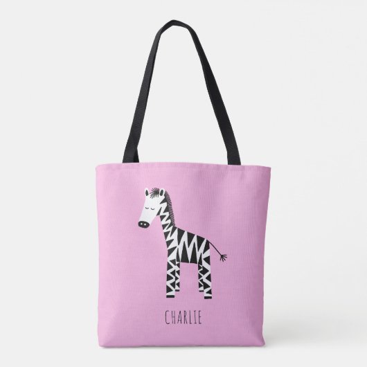 ゼブラ トートバッグ (裏面)