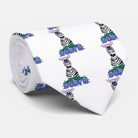 ゼブラ ネクタイ (ロール)