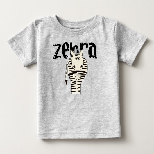 ゼブラ ベビーTシャツ (正面)