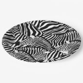 ゼブラ ペーパープレート (アングル)