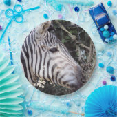 ゼブラ ペーパープレート (パーティー)