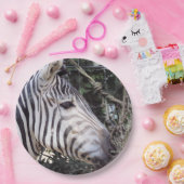 ゼブラ ペーパープレート (パーティー)