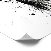 ゼブラ ポスター (角)