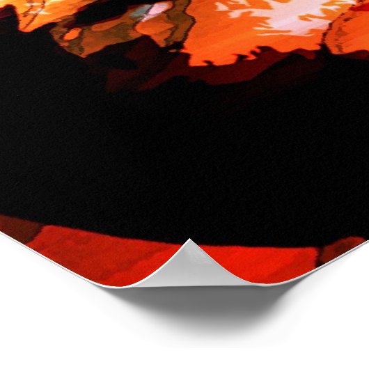 ゼブラ ポスター (角)