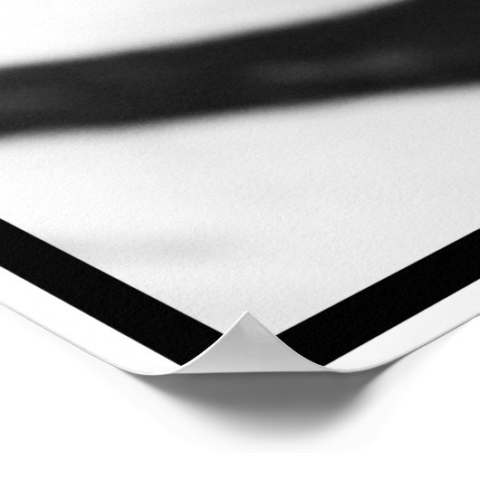 ゼブラ ポスター (角)