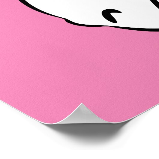 ゼブラ ポスター (角)