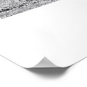 ゼブラ ポスター (角)