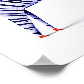 ゼブラ ポスター (角)