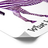 ゼブラ….. ポスター (角)