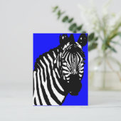 ゼブラ。 ポストカード (スタンド正面)