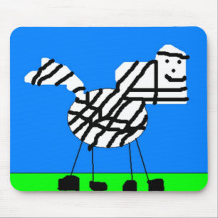 ゼブラ マウスパッド