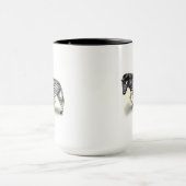 「ゼブラ」 マグカップ (中央)