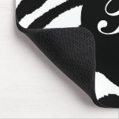 ゼブラ・モノグラム マウスパッド (コーナー)