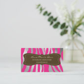 ゼブラ·ラズベリー·チョコレートの名刺 名刺 (スタンド正面)