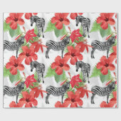 ゼブラ ラッピングペーパー (フラット)