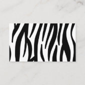 ゼブラ 名刺 (裏面)