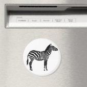 ゼブラ – 白黒 マグネット (インサイチュ (食洗機))