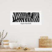 ゼブラ#2-Poster ポスター (キッチン)