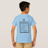 ゼブラ – EDS、医療、シマウマ、ロック!! Tシャツ (裏面フル)