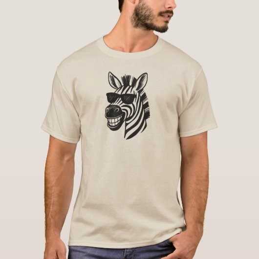 ゼブラ Tシャツ (正面)