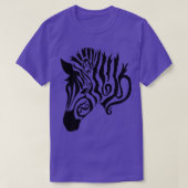 ゼブラ Tシャツ (デザイン正面)