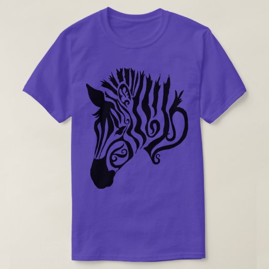ゼブラ Tシャツ (デザイン正面)