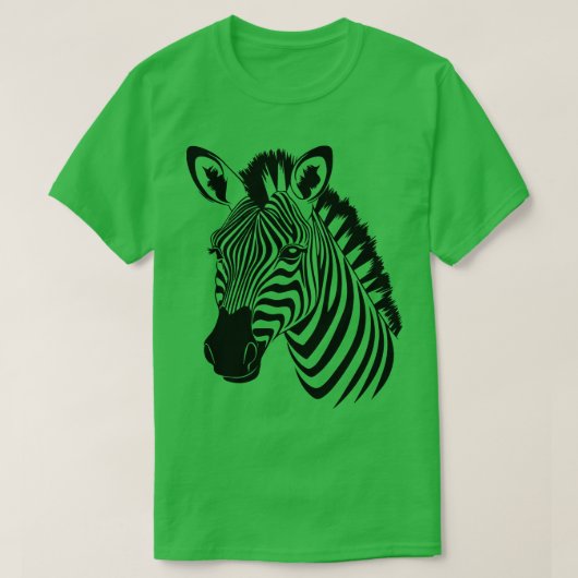 ゼブラ Tシャツ (デザイン正面)