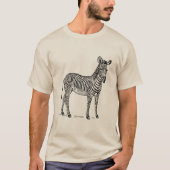 ゼブラ Tシャツ (正面)