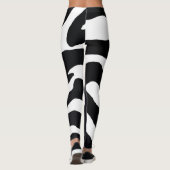 ゼブラ | Zazzle_Growstore レギンス (裏面)