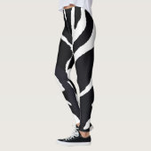 ゼブラ | Zazzle_Growstore レギンス (左)