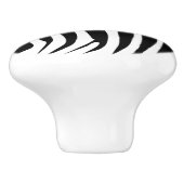 ゼブラAnimalprint セラミックノブ (側面)