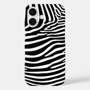 ゼブラAnimalprint iPhone 16ケース