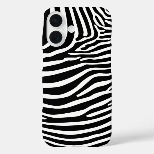 ゼブラAnimalprint Case-Mate iPhoneケース (裏面)
