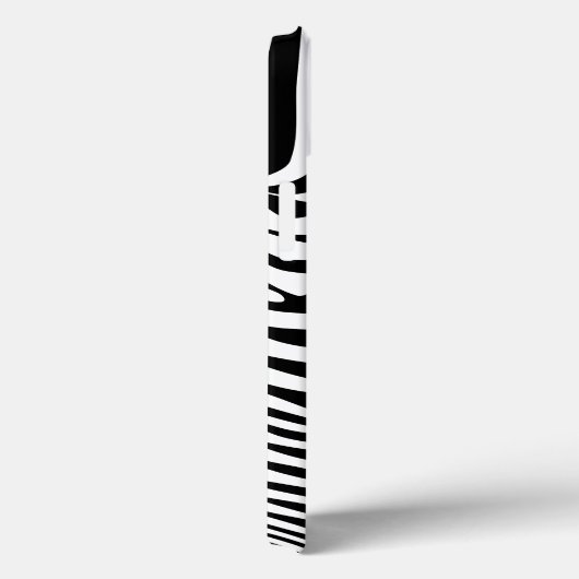 ゼブラAnimalprint Case-Mate iPhoneケース (裏面 / 右)