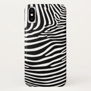 ゼブラAnimalprint iPhone X ケース