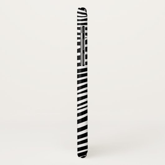 ゼブラAnimalprint Case-Mate iPhoneケース (裏面/左)