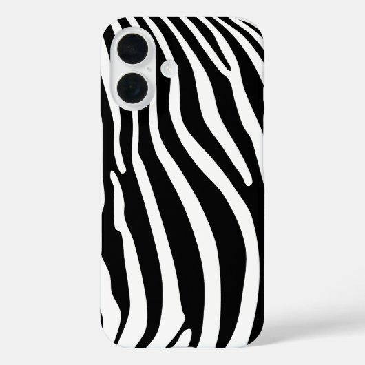 ゼブラAnimalprint Case-Mate iPhoneケース (裏面)
