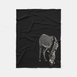 ゼブラP4435 フリースブランケット