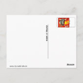 ゼブロイド ポストカード (裏面)