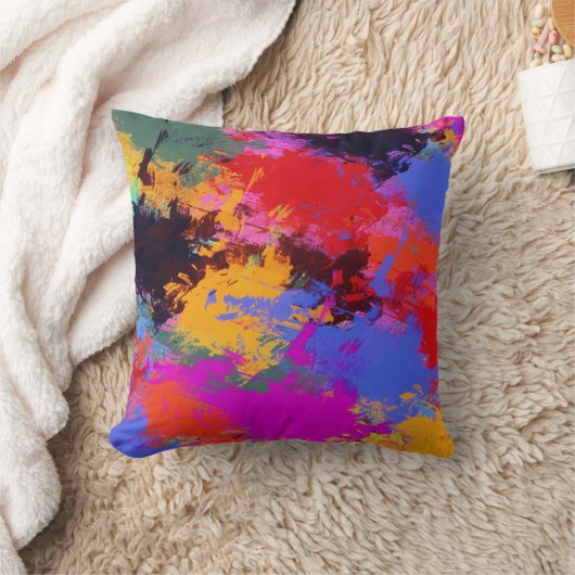 ゼブ絵を描ラ クッション (ブランケット)