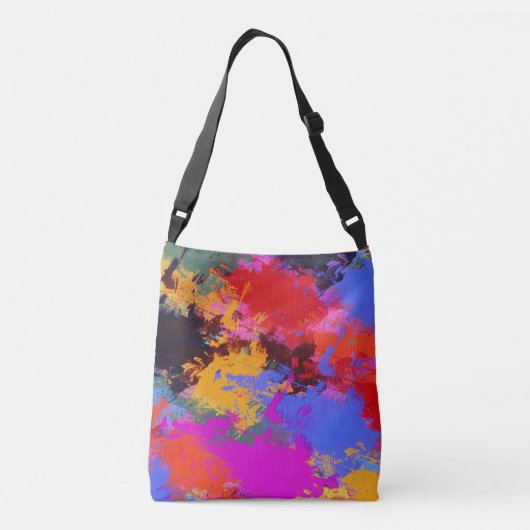 ゼブ絵を描ラ クロスボディバッグ (裏面)