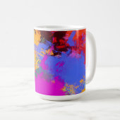 ゼブ絵を描ラ コーヒーマグカップ (正面右)