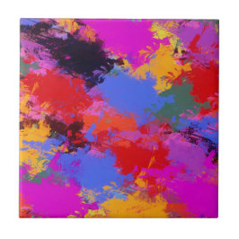 ゼブ絵を描ラ タイル