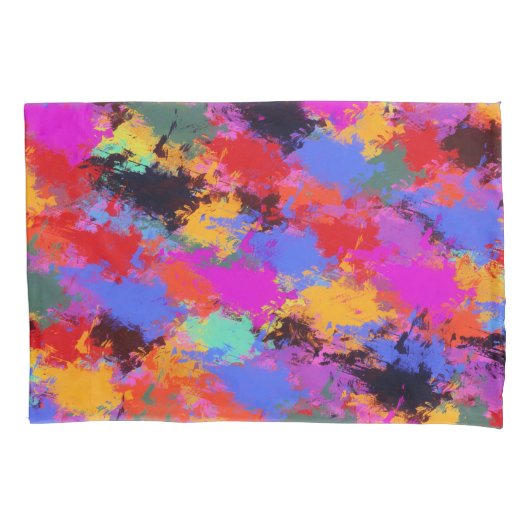 ゼブ絵を描ラ 枕カバー (正面)