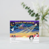 ゼマスサンライズ日本のチン シーズンポストカード (スタンド正面)