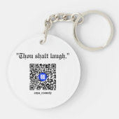 ゼヤコメディアクリルキーチェーン キーホルダー (裏面)