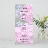 ゼラニウムとペリウィンクル メニュー (スタンド正面)