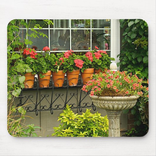 ゼラニウムのマウスパッド マウスパッド (正面)