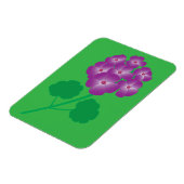 ゼラニウムの花 マグネット (左側)